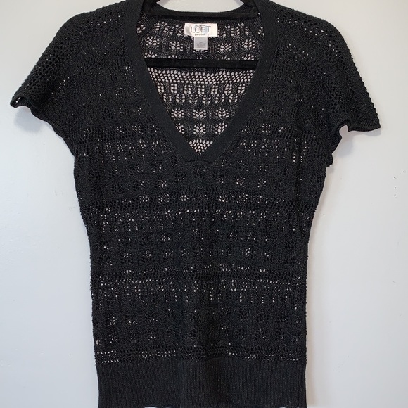LOFT Tops - ANN TAYLOR LOFT open knit top